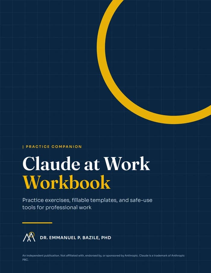 Cover of Claude at Work Workbook