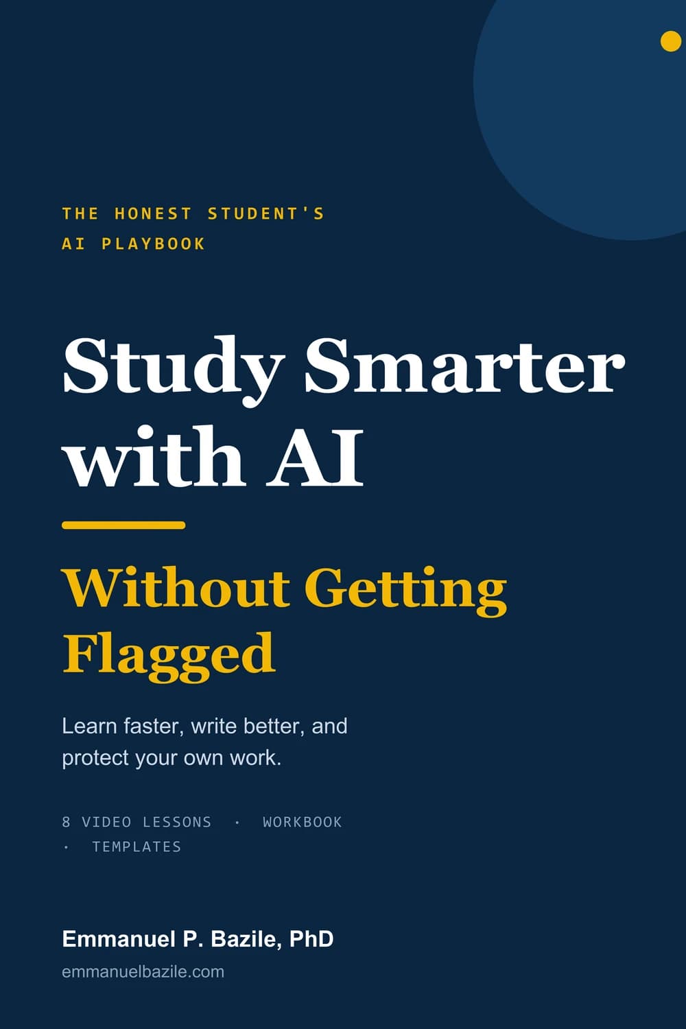 Cover of Study Smarter with AI — Without Getting Flagged