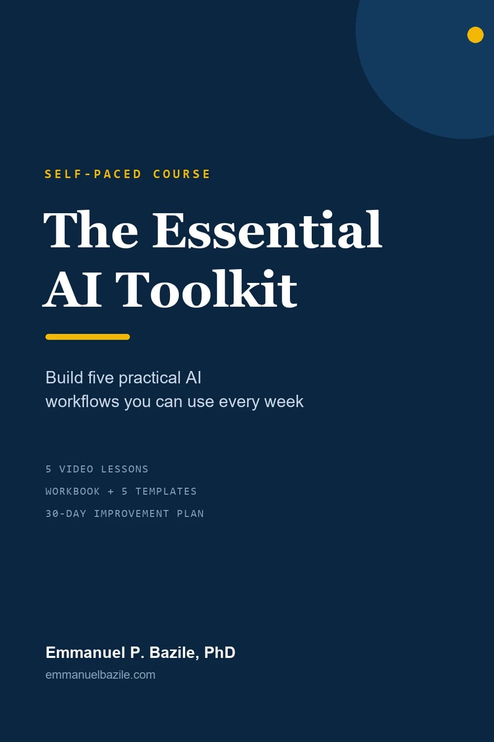Cover of The Essential AI Toolkit