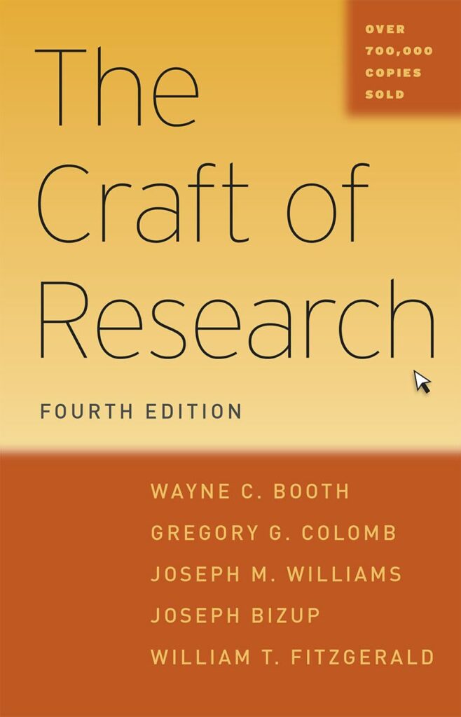 The Craft of Research, Fourth Edition     Paperback – Illustrated, 18 October 2016