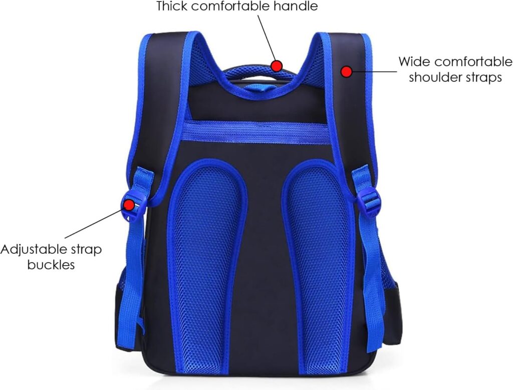 ItsyWorld School Backpack | Back to School Boys Kids school bag | Waterproof | School Bag for boys | Suitable for Primary, Secondary, Highschool, University