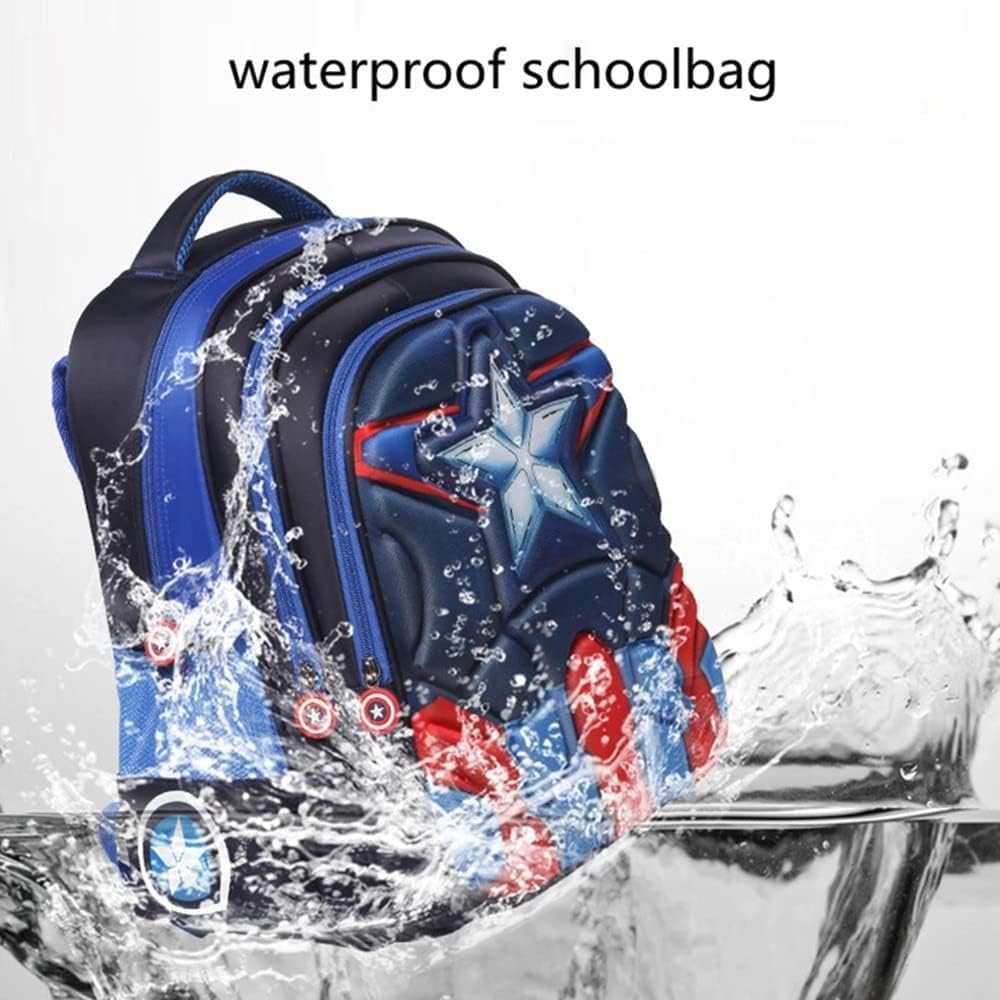 ItsyWorld School Backpack | Back to School Boys Kids school bag | Waterproof | School Bag for boys | Suitable for Primary, Secondary, Highschool, University