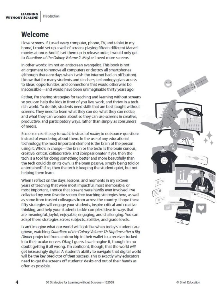 Shell Education 50 Strategies for Learning Without Screens     Paperback – 2 July 2024